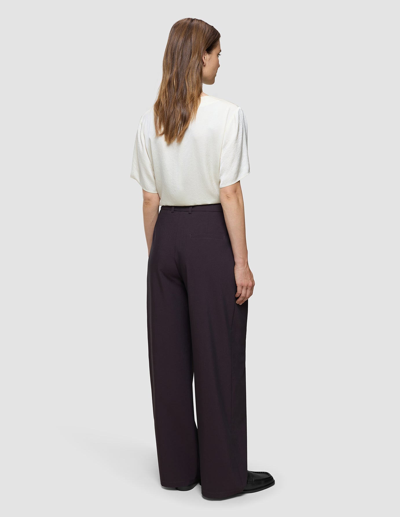 Women's Avira Pants Wide Burgundy Berry